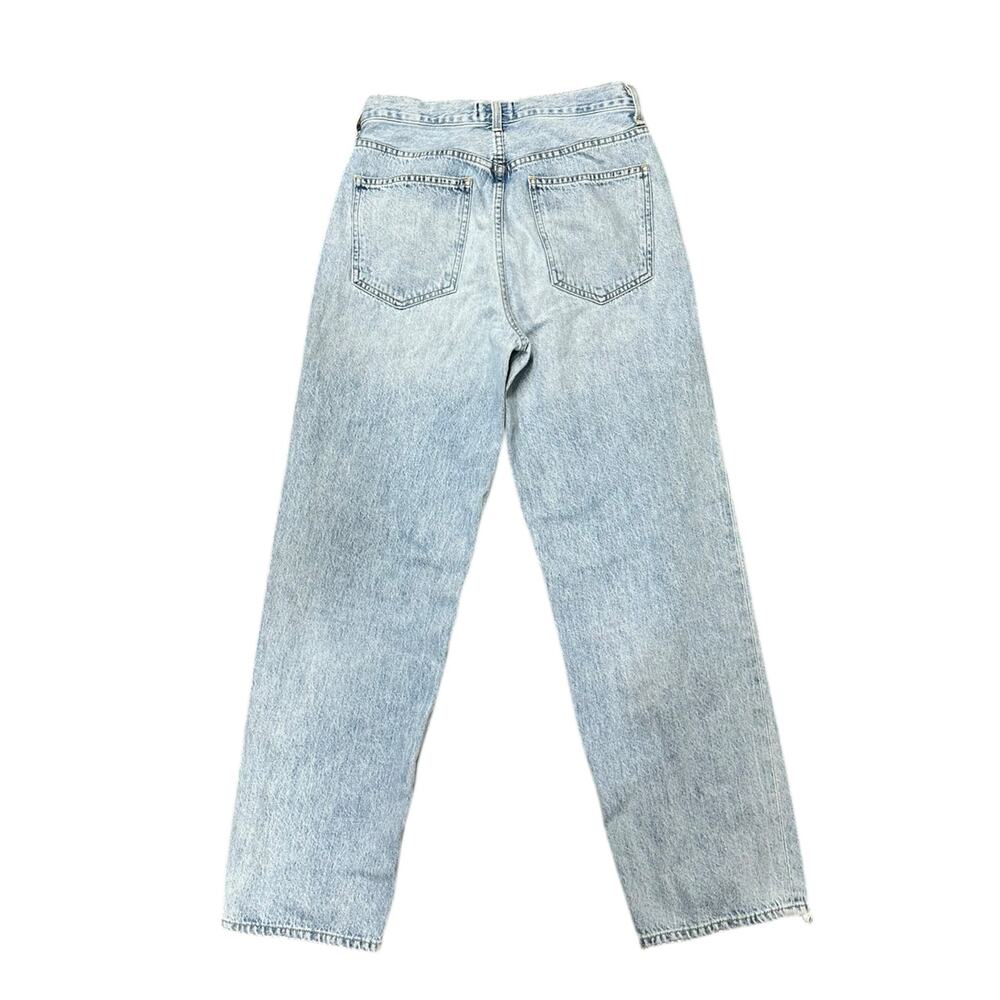 Agolde Criss Cross Upsized Denim Jean in Suburbia - Picture 7 of 11